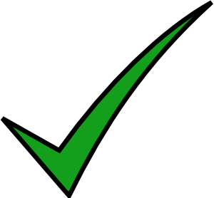checkmark