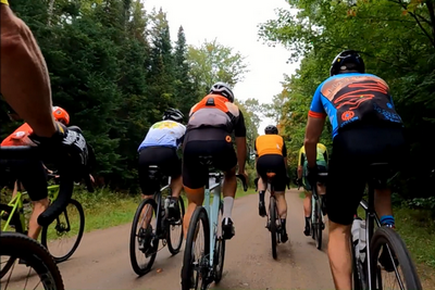 Group gravel ride